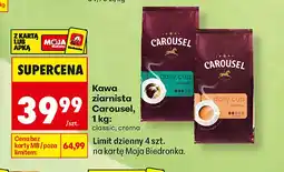 Biedronka Kawa ziarnista Carousel classic oferta