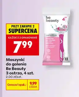 Biedronka Maszynki do golenia Be Beauty 3 ostrza oferta