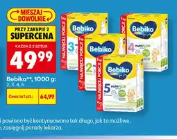 Biedronka Mleko modyfikowane Bebiko 3 oferta