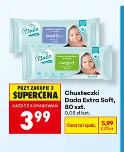 Biedronka Chusteczki Dada Extra Soft Sensitive oferta