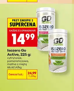 Biedronka Isozero Go Active pomarańczowe oferta