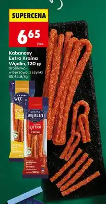 Biedronka Kabanosy Extra Kraina Wędlin z szynki oferta