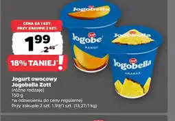 Netto Jogurt owocowy Zott oferta