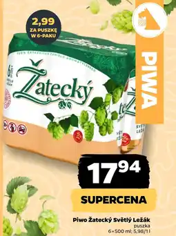 Netto Piwo Zatecky oferta