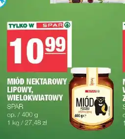 Spar Miód nektarowy lipowy Spar oferta