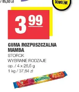 Spar Guma rozpuszczalna Mamba 4-pak oferta