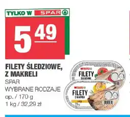 Spar Filety z makreli SPAR oferta