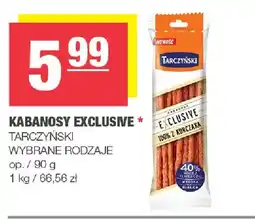 Spar Kabanosy Exclusive Tarczyński oferta