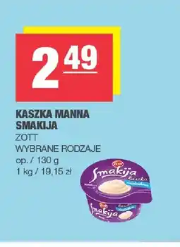 Spar Kaszka manna Smakija oferta