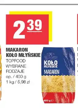 Spar Makaron Koło Młyńskie Topfood oferta