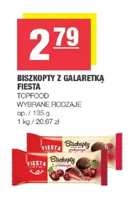 Spar Biszkopty z galaretką malinową Fiesta oferta