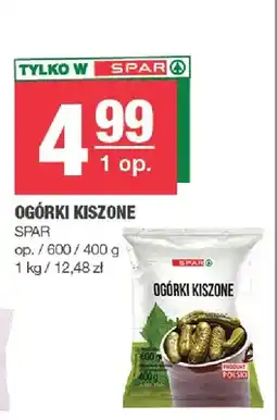 Spar Ogórki kiszone Spar oferta