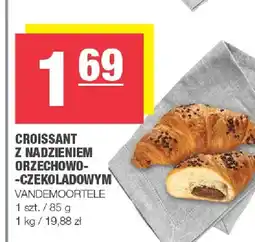 Spar Croissant z nadzieniem orzechowo-czekoladowym Vandemoortele oferta