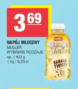 Spar Napój mleczny Müllermilch Shake Müller oferta