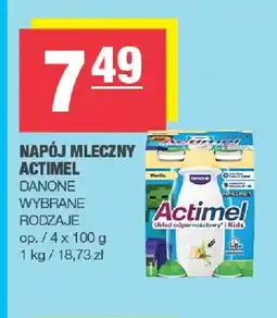 Spar Napój mleczny Actimel Danone 4-pak oferta