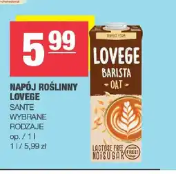 Spar Napój roślinny Lovege Sante oferta