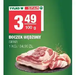 Spar Boczek wędzony SPAR oferta