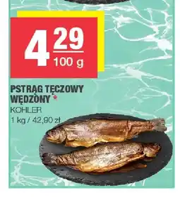 Spar Pstrąg tęczowy wędzony Kohler oferta