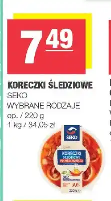Spar Koreczki śledziowe Seko oferta