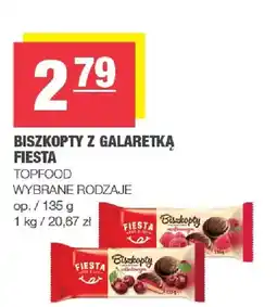 Spar Biszkopty z galaretką Fiesta malinowe oferta