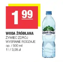 Spar Woda źródlana Żywiec Zdrój oferta