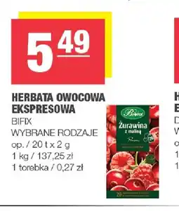 Spar Herbata owocowa ekspresowa Bifix oferta