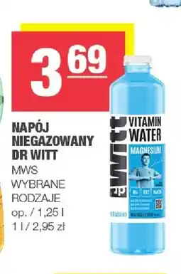 Spar Napój niegazowany Dr Witt oferta
