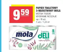 Spar Papier toaletowy 3-warstwowy Mola 8-pak oferta