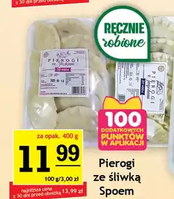 Gram Market Pierogi ze śliwką Społem oferta