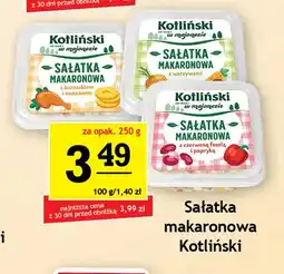 Gram Market Sałatka makaronowa z kurczakiem i ananasem Kotliński oferta