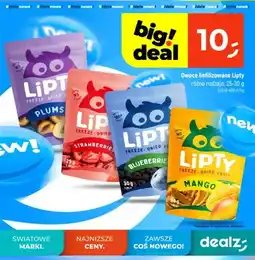 Dealz Owoce liofilizowane Lipty śliwki oferta