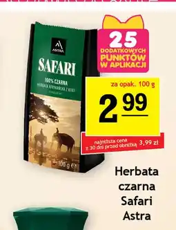 Gram Market Herbata czarna Safari Astra oferta