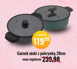 Gram Market Garnek niski z pokrywką 28 cm HomeDelux oferta