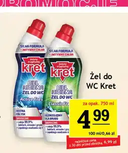 Gram Market Żel do WC Biel Higiena Classic Fresh Kret oferta