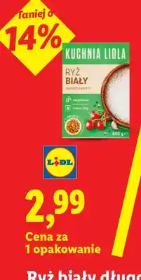 Lidl Ryż biały długoziarnisty Kuchnia Lidla oferta