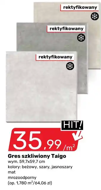 Gres szkliwiony Taigo