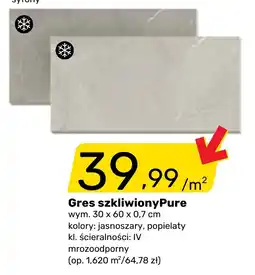 Bricomarche Gres szkliwiony Pure oferta