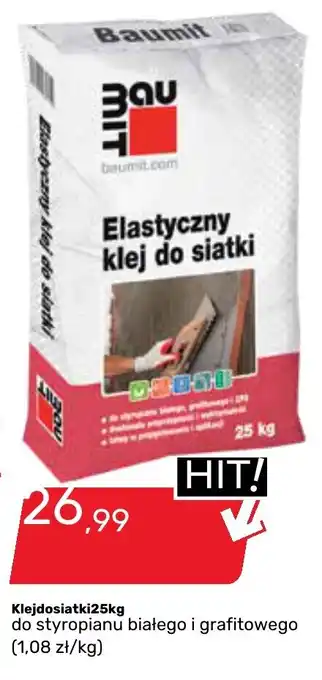 Elastyczny klej do siatki Baumit