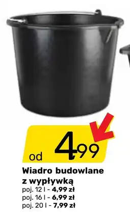 Bricomarche Wiadro budowlane z wypływką oferta