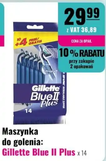 Eurocash Maszynka do golenia: Gillette Blue II Plus oferta