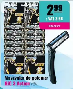 Eurocash Maszynka do golenia: BiC 3 Action oferta
