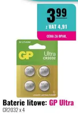 Eurocash Baterie litowe: GP Ultra oferta