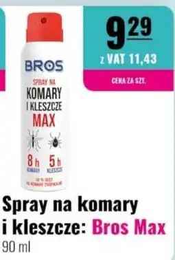 Eurocash Spray na komary i kleszcze Bros Max oferta