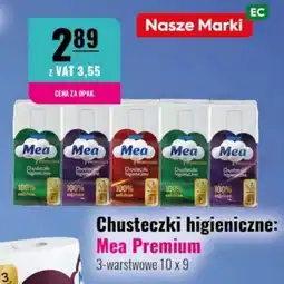 Eurocash Chusteczki higieniczne: Mea Premium oferta