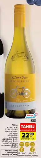 Carrefour Wino Cono Sur oferta