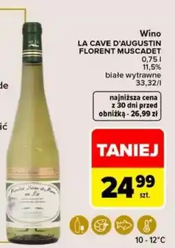 Carrefour Wino LA CAVE D’AUGUSTIN FLORENT MUSCADET oferta