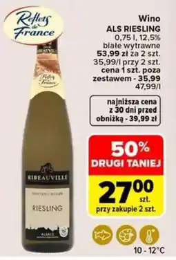 Carrefour ALS RIESLING oferta
