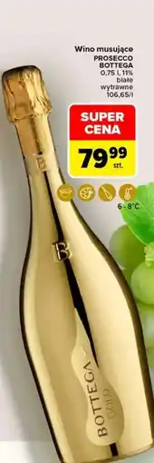 Carrefour Wino musujące PROSECCO BOTTEGA oferta