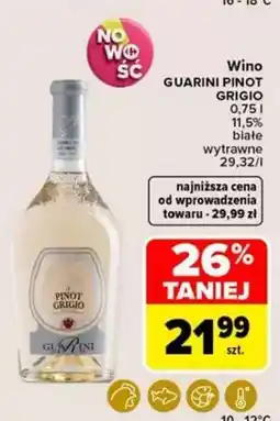 Carrefour GUARINI PINOT GRIGIO oferta