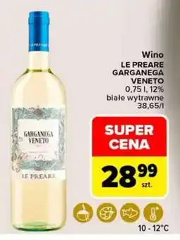 Carrefour Wino LE PREARE GARGANEGA VENETO oferta